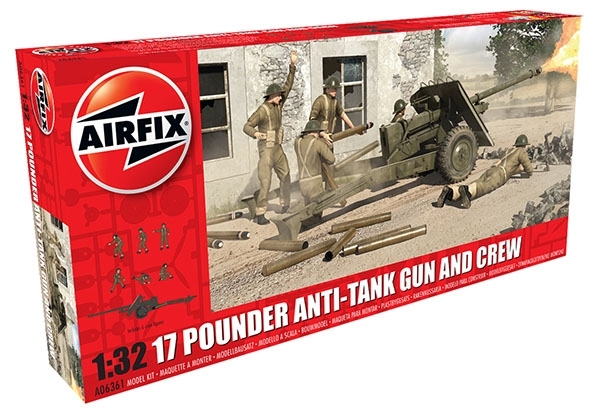 Airfix A06361 17 Pdr Anti-Tank Gun - 1:32