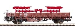 Piko 54477 Wagon platforma KIm 441 z ładunkiem, DB, Ep. IV