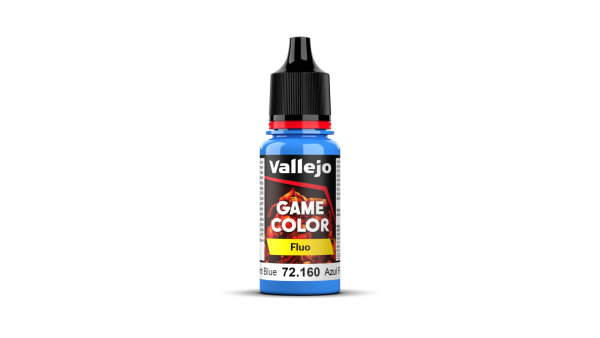 VALLEJO 72160 Game Color Fluo 18 ml. Fluorescent Blue