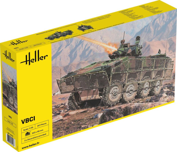 Heller 81147 Pojazd opancerzony VBCI Afganistan - 1:35