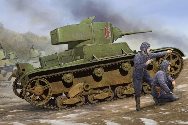 HOBBY BOSS 82495 Radziecki lekki czołg T-26 Mod.1933 - 1:35