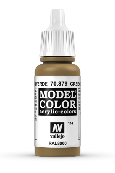 Vallejo 70879 Model Color 70879 114 Green Brown