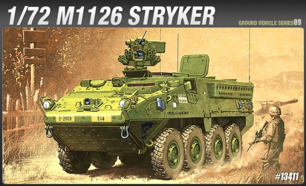 ACADEMY 13411 M1126 Stryker 1:72