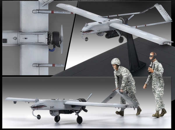 ACADEMY 12117 RQ-7B UAV U.S. Army drone 1:35