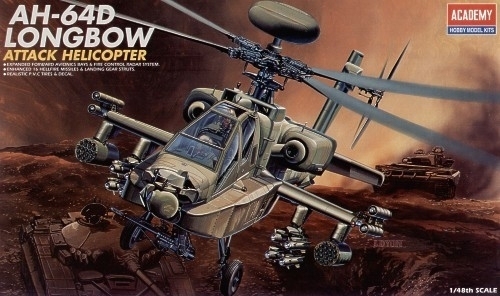 ACADEMY 12268 AH-64D Longbow 1:48