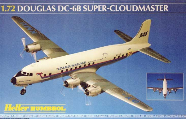 HELLER 80315 DC6 Super Cloudmaster - 1:72