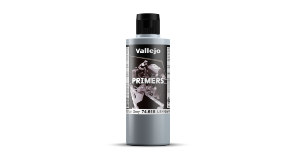 VALLEJO 74615 Surface Primer 200 ml. USN Light Ghost Grey