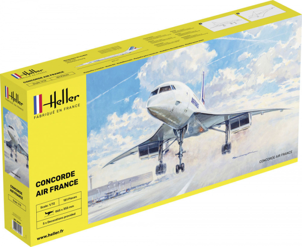 Heller 80469 Concorde Air France - 1:72