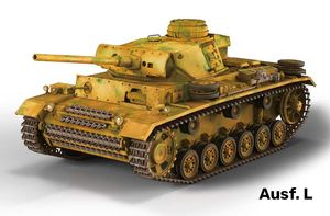 Heller 30321 Pz.Kpfw.III Ausf. J, L, M - 1:16