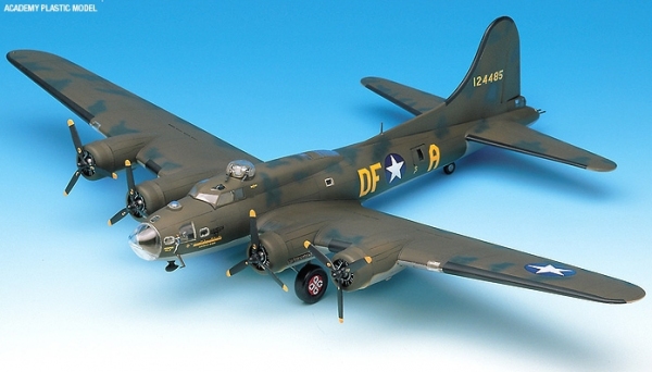 ACADEMY 12495 Boeing B-17F Memphis Belle 1:72