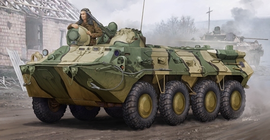 TRUMPETER 01594 Transporter opancerzony BTR-80 APC - 1:35